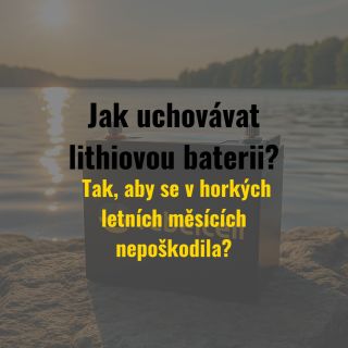 ☀️ Léto miluješ. Tvoje baterie možná míň. 🔋🔥 Horko, slunce, vlhko – kombinace, která může tvou lithiovku rychle zničit....